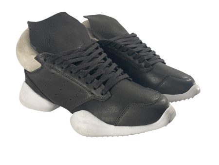 Rick Owens adidas Low-Sneakers US 5.5 Leather BLK ADIDAS RUNNER Hot on Sale