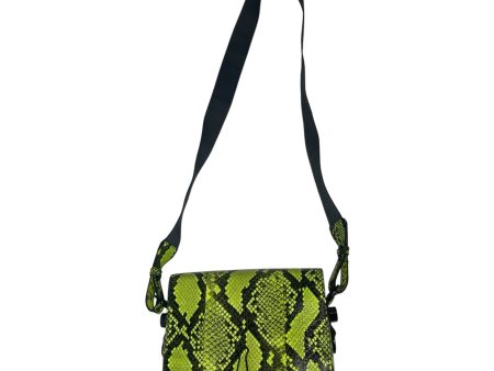 OFF-WHITE Cross Body Bag Animal Pattern Polyester GRN PYTHON EMBOSSED Cheap