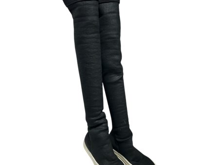 RICK OWENS DRKSHDW Hi-Sneakers EU 37 Denim BLK  For Cheap