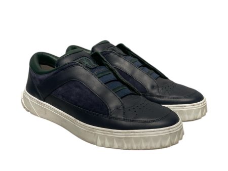 Salvatore Ferragamo Low-Sneakers US 6 Acrylic NVY BLUEMARINE CALF Hot on Sale