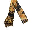 VERSACE Belt All Over Print Leather YEL  For Discount