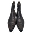 DOLCE&GABBANA Chelsea Boots US 9 Leather GRY  Online