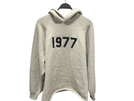 FOG ESSENTIALS Hoodie XS Polyester CRM 1977 KNIT Online now