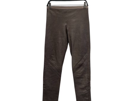 Rick Owens Skinny Pants Leather BRW FW 12 For Discount