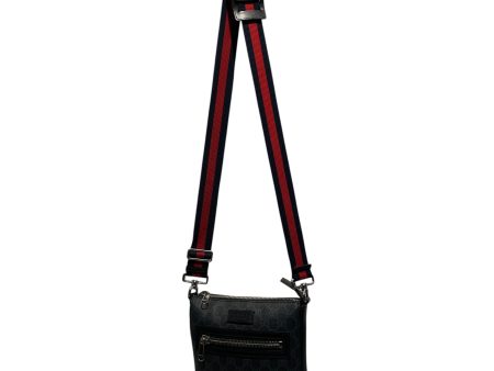 GUCCI Cross Body Bag Monogram BLK Messenger bag Cheap