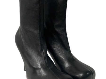 BOTTEGA VENETA Boots EU 39.5 Polyester BLK STAR ON BOTTOM Online now