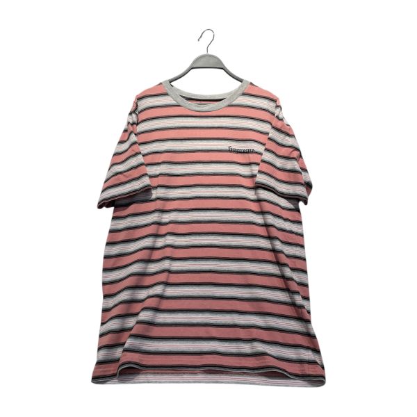 Supreme T-Shirt L Cotton PNK Stripe  Online Sale