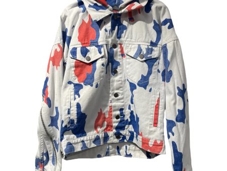 424(FourTwoFour) Denim Jkt S Denim MLT Camouflage  Online Sale