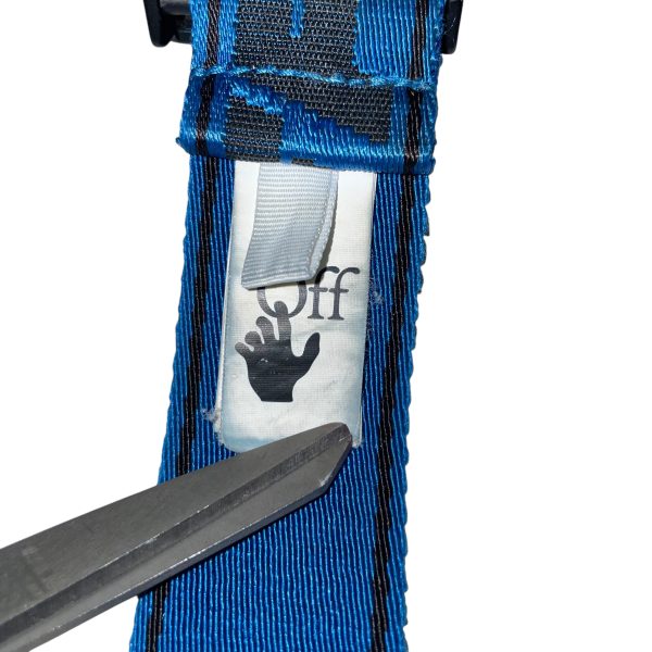 OFF-WHITE Belt OS BLU  For Sale