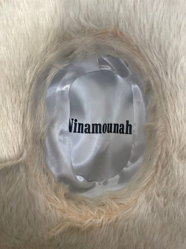 Ninamounah Hat Fake Fur WHT Faux Fur Cowboy hat Cheap