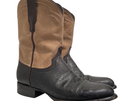 TECOVAS Cowboy Boots US 10 Animal Pattern Leather BRW  Online Hot Sale