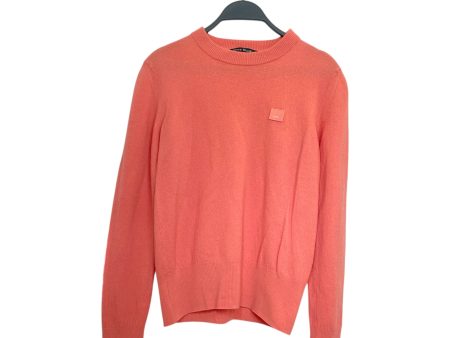 Acne Studios Sweater XXS Wool PNK NALONSFACEPSS1829Q176 Sale