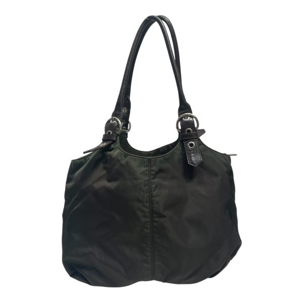 PRADA Bag FREE Nylon GRN Nylon Hot on Sale