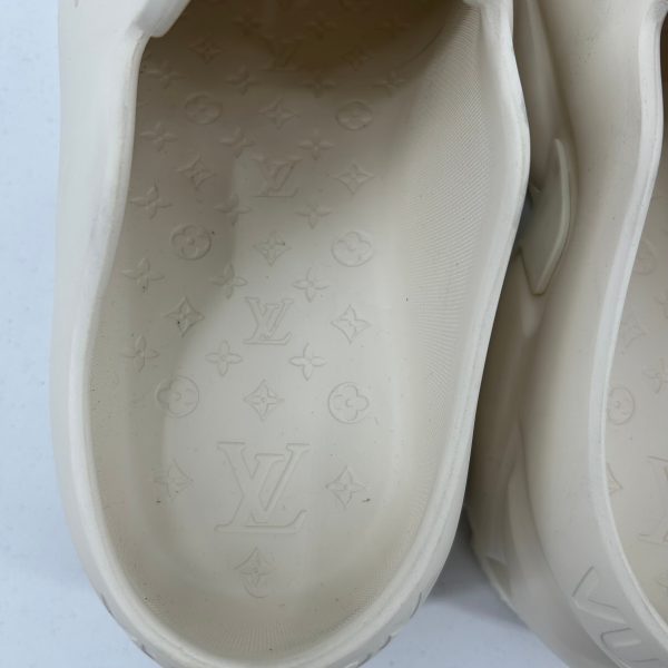 LOUIS VUITTON Sandals US 8 WHT Supply