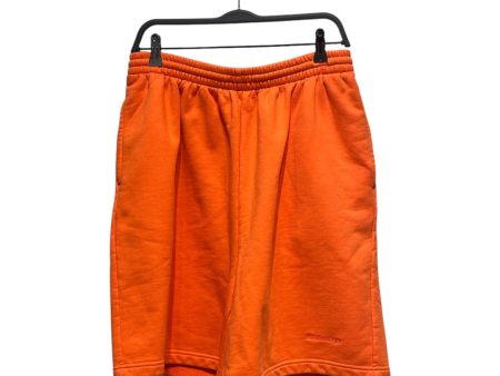 BALENCIAGA Shorts S Cotton ORN BRIGHT ORANGE COTTON SHORTS Cheap