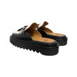 TOGA PULLA Flat Shoes EU 38 Faux Leather BLK Tassel mules(Includes Box) Online Sale