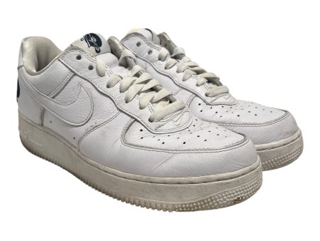 NIKE Low-Sneakers US 9 Leather WHT NIKEXROCKAFELLA Cheap