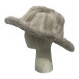 Ninamounah Hat Fake Fur WHT Faux Fur Cowboy hat Cheap