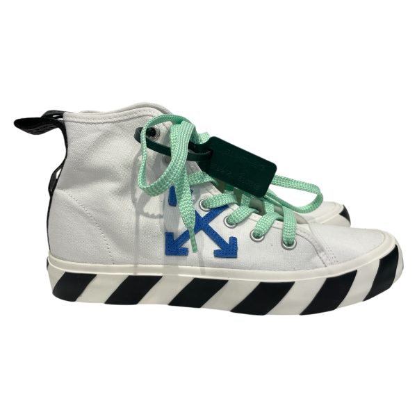 OFF-WHITE Hi-Sneakers EU 42 WHT Vulcanized mid top Fashion