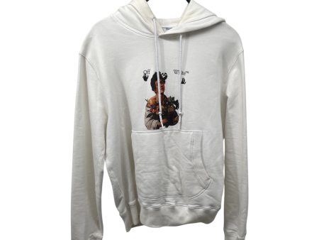 OFF-WHITE Hoodie M Cotton WHT ANGEL FRUIT For Sale