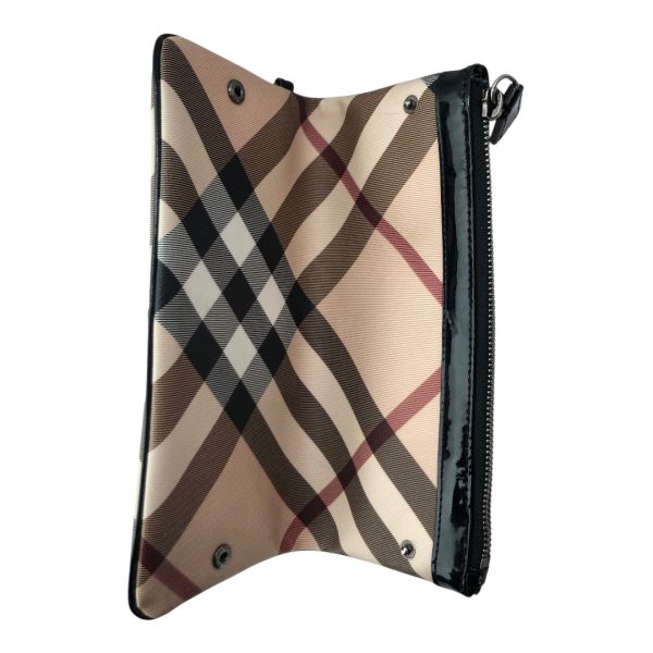 BURBERRY LONDON Bifold Wallet OS Plaid BEG  Online now