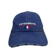 VETEMENTS Hat OS Cotton BLU haute couture Online