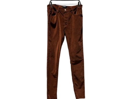 AMIRI Straight Pants 34 Cotton BRW  Online Hot Sale