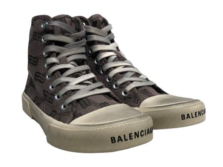 BALENCIAGA Hi-Sneakers EU 35 Monogram BRW BB all over For Discount