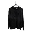 1017 ALYX 9SM(ALYX) Hoodie L Cotton BLK DISTRESSING Online Hot Sale