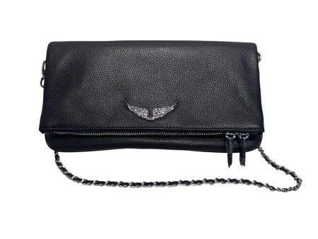 Zadig&Voltaire Bag Leather BLK Pochette Rock Sale