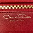 Oscar de laRenta Bag Leather RED  Online now