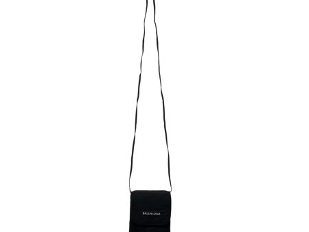 BALENCIAGA Cross Body Bag Nylon BLK  Discount