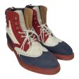 THOM BROWNE. NEW YORK Shoes US 8 Suede MLT STOW COUNTRY BOOTS RED WHT BLU Online Sale