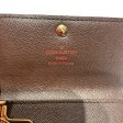 LOUIS VUITTON Coin Wallet Leather BRW  Fashion