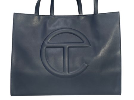 Telfar Tote Bag Leather NVY  Hot on Sale