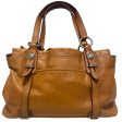 COACH Bag Leather BEG  Online