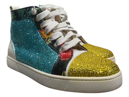 Christian Louboutin Hi-Sneakers EU 38.5 All Over Print MLT  For Discount