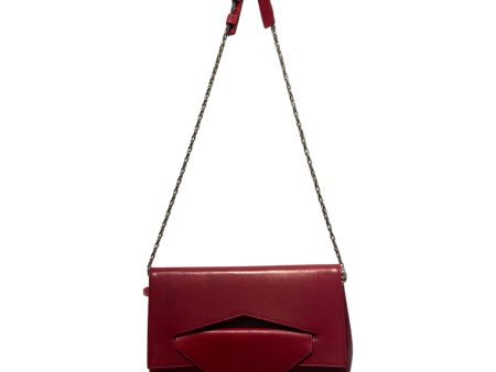 Oscar de laRenta Bag Leather RED  Online now