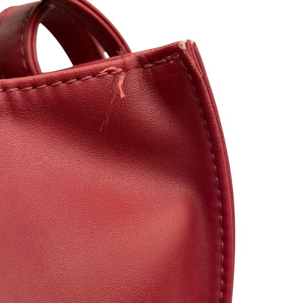 Telfar Tote Bag Leather RED  Discount