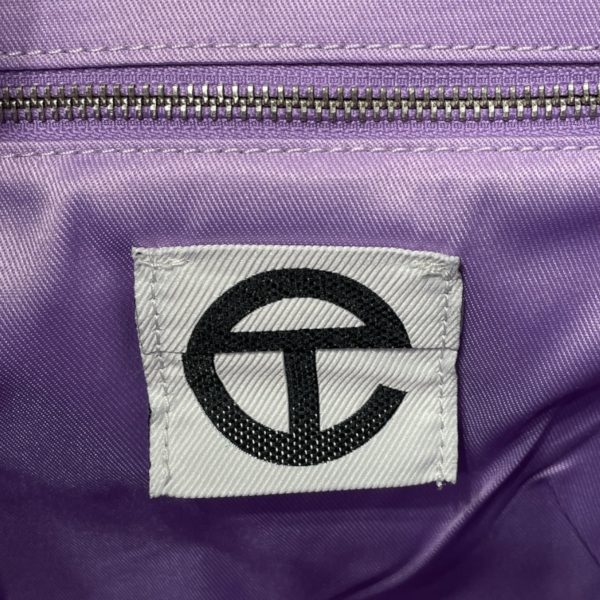 Telfar Hand Bag M Leather PPL Lavender Medium Shopping Bag For Cheap