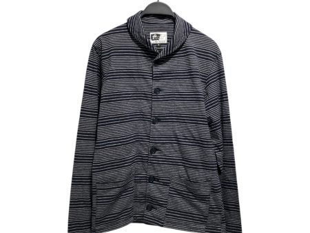 Engineered Garments Cardigan S Stripe Cotton NVY  Supply