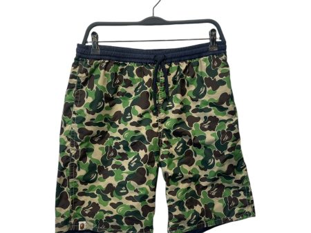 BAPE Shorts L Cotton GRN Camouflage  Online Sale