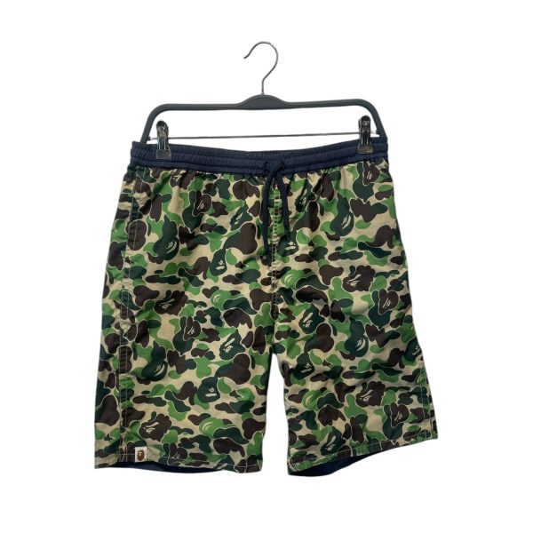 BAPE Shorts L Cotton GRN Camouflage  Online Sale