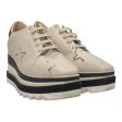 STELLAMcCARTNEY Low-Sneakers EU 41 Leather Beige 800209 HOLO STARS Discount