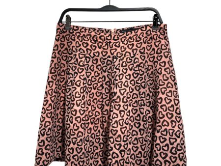 MARC BY MARC JACOBS Skirt 8 All Over Print Cotton PNK HEART PRINT SKIRT on Sale