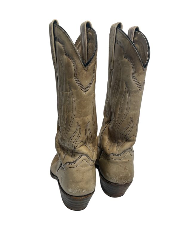 FRYE Cowboy Boots US 10 Leather KHK Cowboy Boots Frye Online Hot Sale