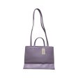 Telfar Hand Bag M Leather PPL Lavender Medium Shopping Bag For Cheap