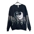 Advisory Board Crystals Sweatshirt L Graphic Cotton BLK  on Sale