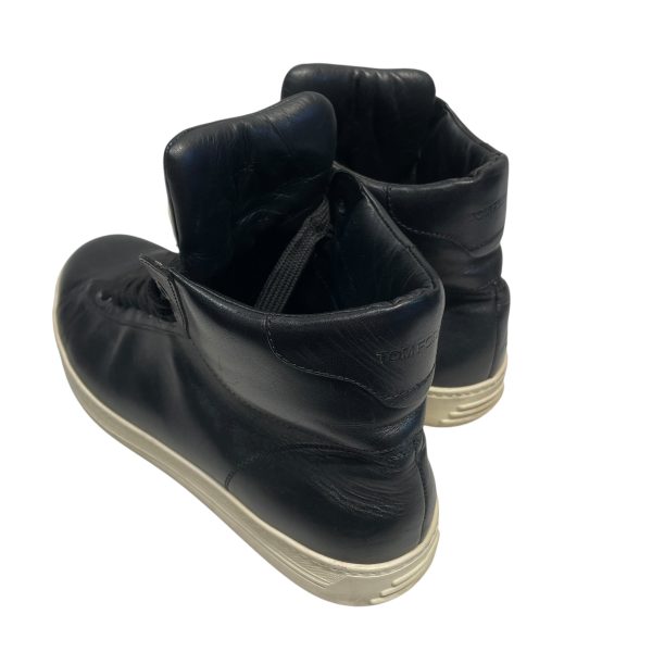 TOM FORD Hi-Sneakers US 9.5 Leather BLK TOM FORD RUSSELL HIGH Online Sale