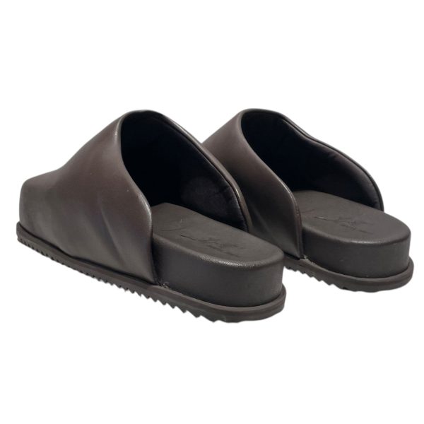 YUME YUME Sandals EU 46 Leather BRW truck mule Sale